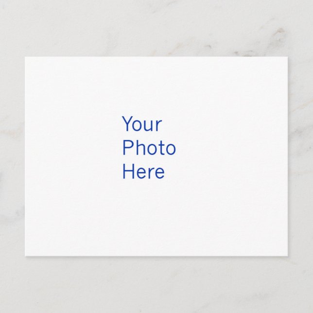 Entwerfen Sie Ihre eigene Postkarte (Vorderseite)