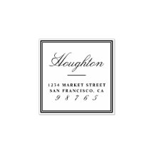 Entwerfen Sie Ihre eigene Rücksendeadresse für ben