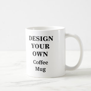 Entwerfen Sie Ihre eigene Tasse - weiß