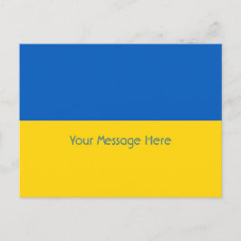 Entwerfen Sie Ihre eigene Ukraine Postkarte