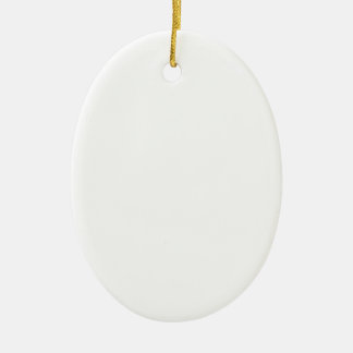Entwerfen Sie Ihre eigene Verzierung (oval) Keramik Ornament