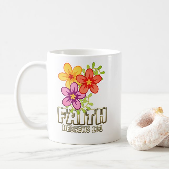 Entwerfen Sie Ihre eigene :-) Zwei-Tone-Tasse Kaffeetasse (Mit Donut)