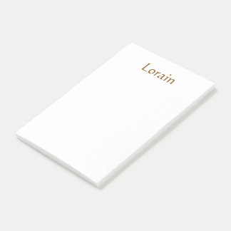 Entwerfen Sie Ihre eigenen 4" x 6" Post-it® Notize Post-it Klebezettel
