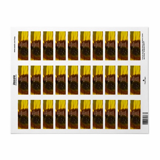 Entwerfen Sie Ihre eigenen Adressbezeichnungen (Vorne)