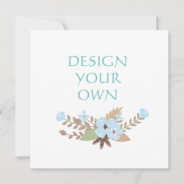 Entwerfen Sie Ihre eigenen Ankündigung Datum freih (Vorderseite)