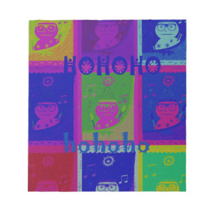 Entwerfen Sie Ihre eigenen besonderen Santa HoHoho Notizblock