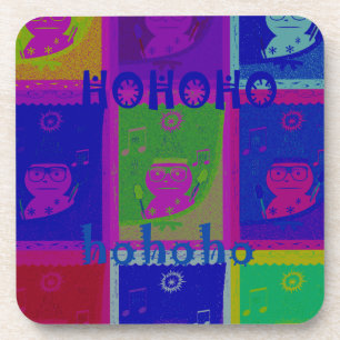 Entwerfen Sie Ihre eigenen besonderen Santa HoHoho Untersetzer