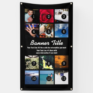 Entwerfen Sie Ihre eigenen Bilder und Text der Banner