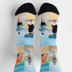 Entwerfen Sie Ihre eigenen Fotocollage-Socken Pers Socken