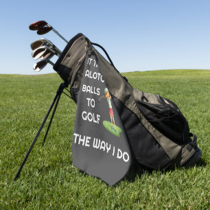Entwerfen Sie Ihre eigenen maßgeschneiderten Golfh Golfhandtuch