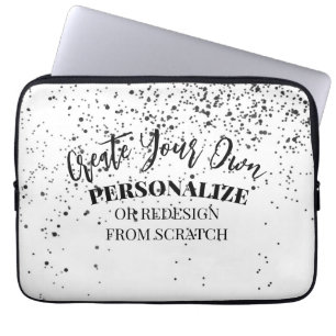 Entwerfen Sie Ihre eigenen Maßstäbe Laptopschutzhülle