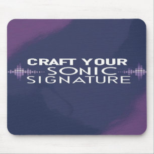 Entwerfen Sie Ihre Klangsignatur Option 2 Mousepad