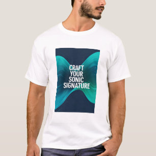 Entwerfen Sie Ihre Klangsignatur Option 3 T-Shirt