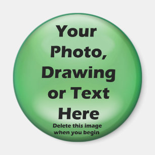 Entwerfen Sie Ihre Selbst Magnet