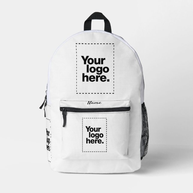 Entwerfen Sie Ihren eigenen Backpack Bedruckter Rucksack (Vorderseite)