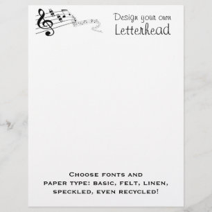 Entwerfen Sie Ihren eigenen Letterhead