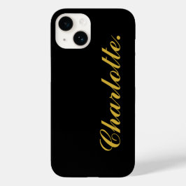 Entwerfen Sie Ihren eigenen Namen auf diesem Schwa Case-Mate iPhone 14 Hülle