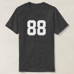 Entwerfen Sie Ihren eigenen Nummerncode-T - Shirt<br><div class="desc">Erstellen Sie Ihr eigenes Shirt mit Ihren Zahlen. Baseball, Fußball Abschluss Jahr oder nur Ihre Glückszahl.</div>