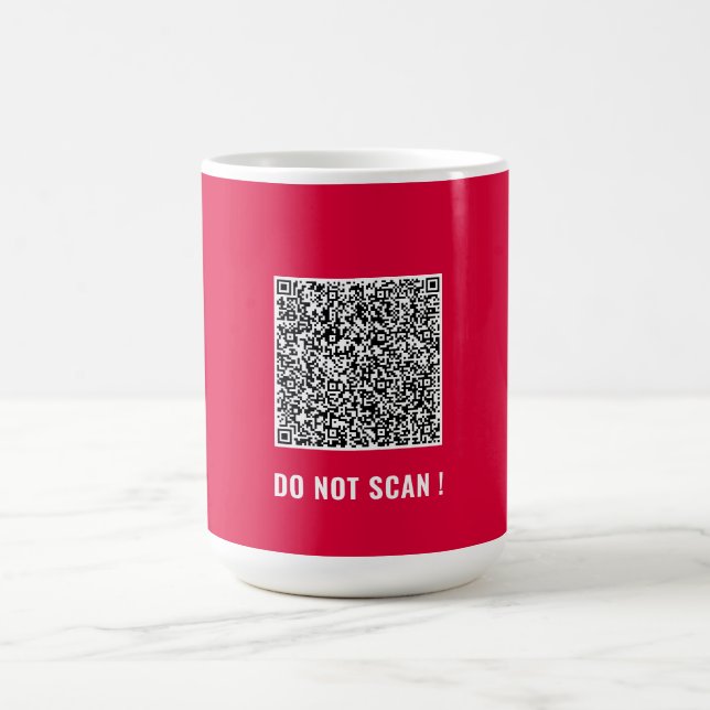 Entwerfen Sie Ihren eigenen QR-Code Coffee Tasse w (Mittel)