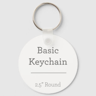 Entwerfen Sie Ihren eigenen runden Schlüsselanhänger