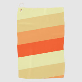 Entwerfen Sie Ihren Traum gemischter Farbstreifen Golfhandtuch