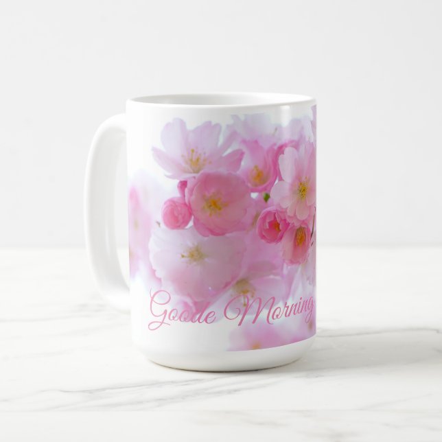 Entwerfen Sie Kaffeemugs & Tee Cup, einzigartige K Kaffeetasse (Vorderseite Links)
