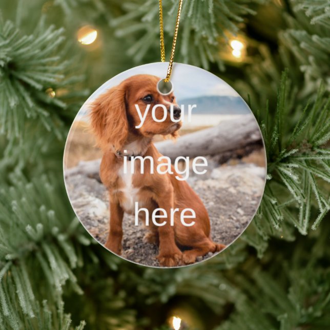ENTWERFEN SIE SELBST KERAMIK ORNAMENT (Baum)