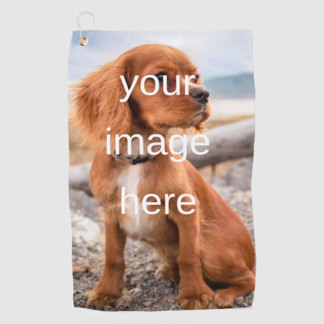 ENTWICKELN SIE IHRE EIGENE GOLFHANDTUCH (Vorderseite)