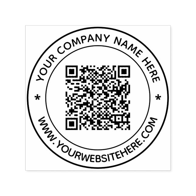 Entwickeln Sie Ihren eigenen QR-Code für benutzerd Permastempel (Design)