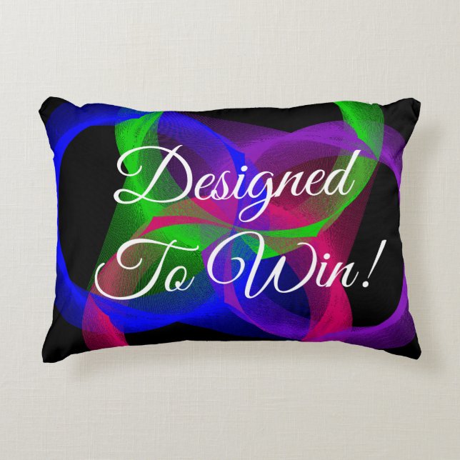 Entwickelt für geometrische Akzent-Kissen Dekokissen (Vorderseite)