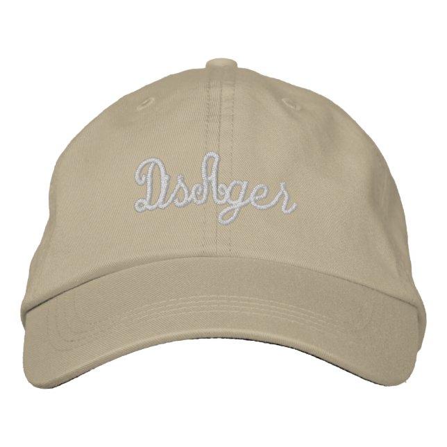 ENTWICKELTE STYLE-DESIGN BESTICKTE BASEBALLKAPPE (Vorderseite)