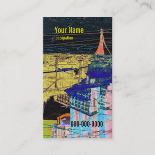 Entwickler, Architekt, Designer-Visitenkarte Visitenkarte