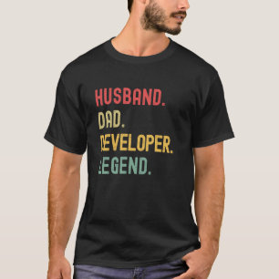 Entwickler Ehemann Vater Legende Retro Vintage Ent T-Shirt