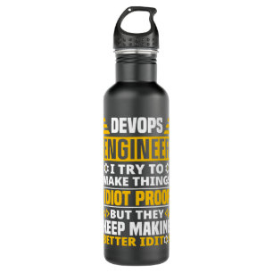 Entwickler für Cloud Computing Software Engineer Edelstahlflasche