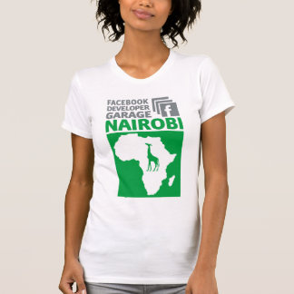 Entwickler-Garagen-T - Shirt Nairobis Facebook