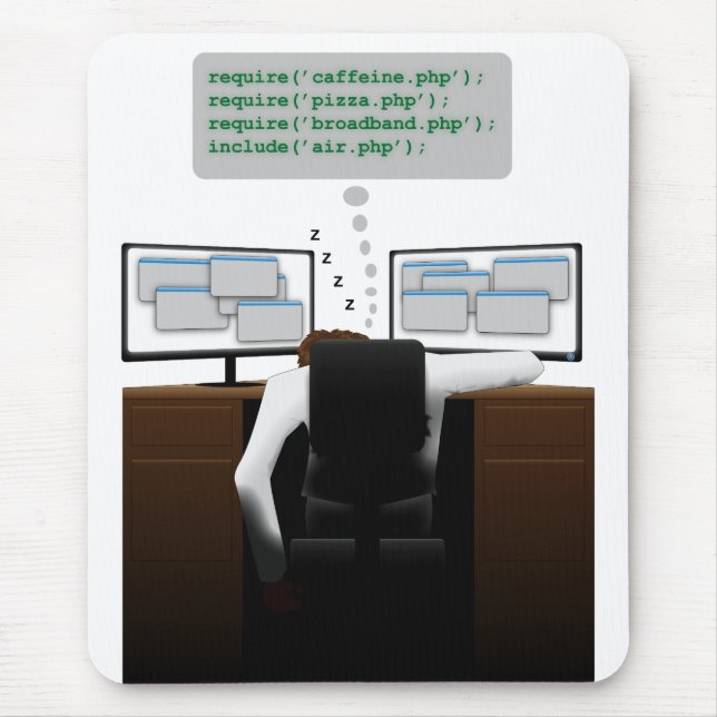 Entwickler-Traum Mousepad (Vorne)