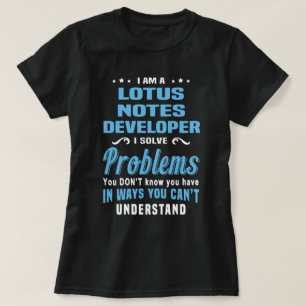 Entwickler von Lotus Notes T-Shirt