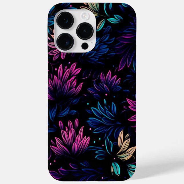 ENTWICKLUNG DER MIDNIGHT LUMINOUS-BLUME Case-Mate iPhone HÜLLE (Rückseite)