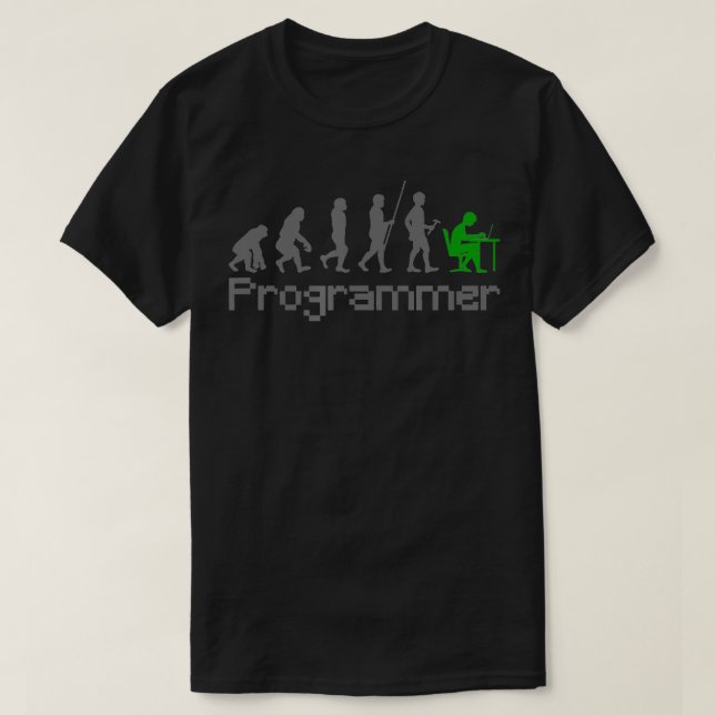 Entwicklung der Programmierer-IT T-Shirt (Design vorne)