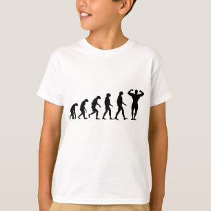 Entwicklung des Bodybuildings T-Shirt