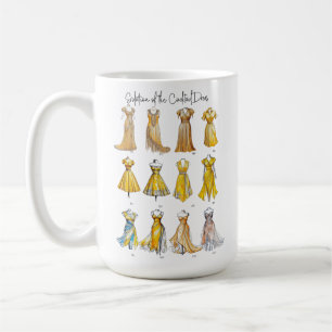 Entwicklung des Cocktailkleides Kaffeetasse