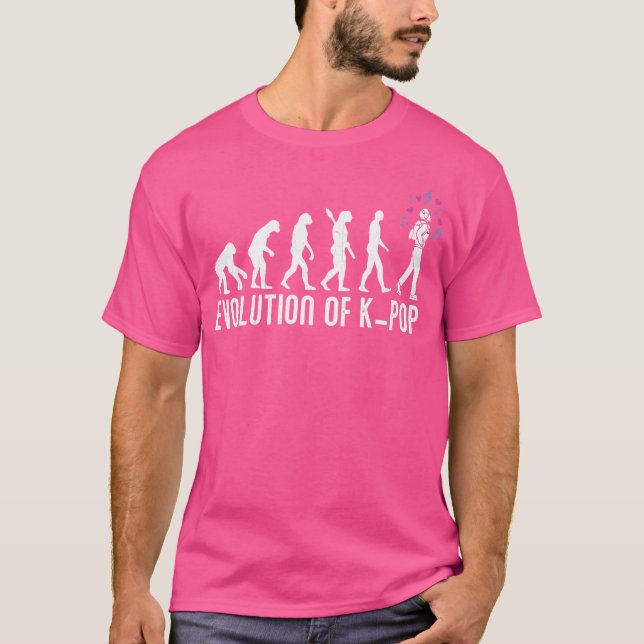 Entwicklung des K-Pop T-Shirt (Vorderseite)