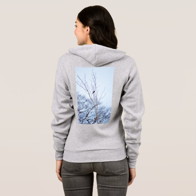 Entwicklung des Logos für Naturgalerien und des Ro Hoodie (Schwarz voll)