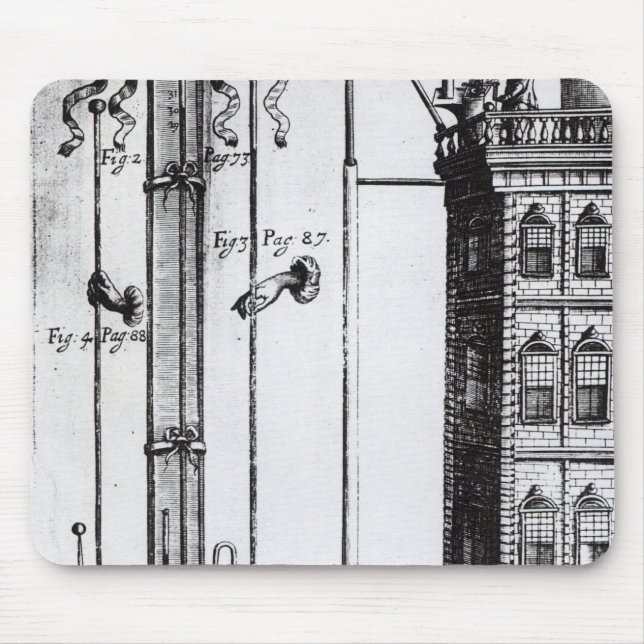 Entwicklung Roberts Boyles der Wasserpumpe Mousepad (Vorne)