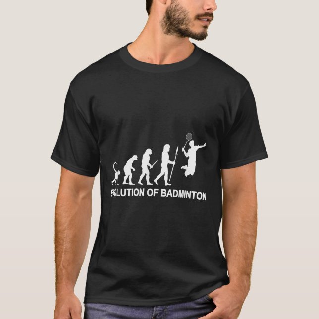 Entwicklung von Badminton T-Shirt (Vorderseite)