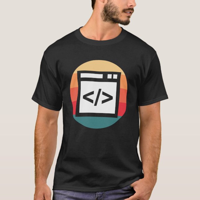 Entwicklung von Computersoftware für Webentwickler T-Shirt (Vorderseite)
