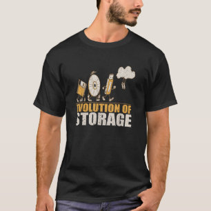 Entwicklung von Datenspeichergeräten USB-Diskette T-Shirt