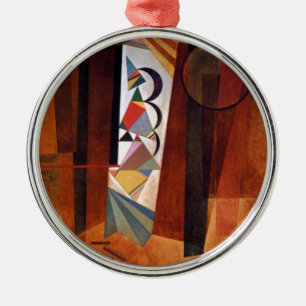 Entwicklung von Kandinsky in der braun-Abstrakten Ornament Aus Metall