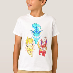 Entwicklungen in Evoli - Stil & Passion Pokémon T-Shirt