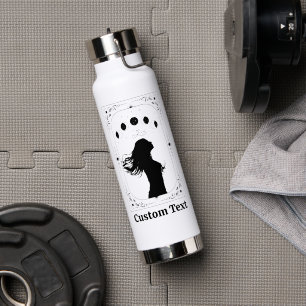 Entwirf Dein eigenes Tarot Feministische Hexe Whim Trinkflasche